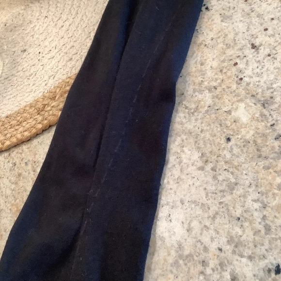 The Jackie Leathers Black Jacket with Knit Sleeves - Picture 11 of 12
